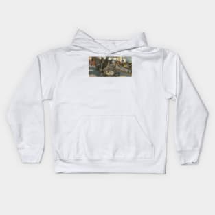 Cafe-Concert (The Spectators) by Edgar Degas Kids Hoodie